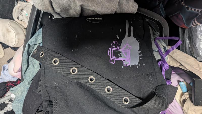 Murder Drones Uzi Messenger Bag | Hot Topic display picture 1
