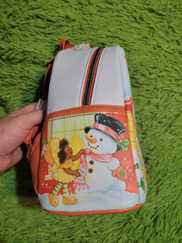 Loungefly Strawberry Shortcake and Friends Caroling Holiday Mini Backpack Loungefly Strawberry Shortcake And Friends Caroling Holiday  main image 3