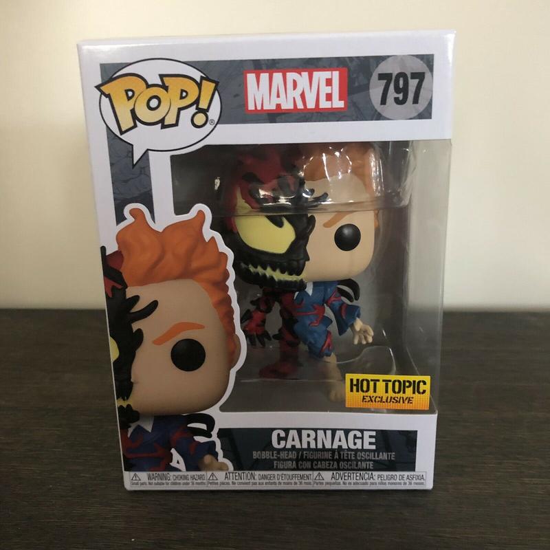 carnage hot topic funko