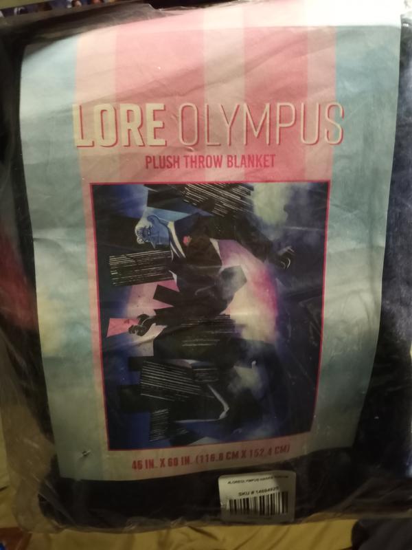 BRAND NEW online lore olympus plush throw blanket