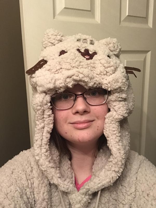 Pusheen fuzzy hoodie hot sale