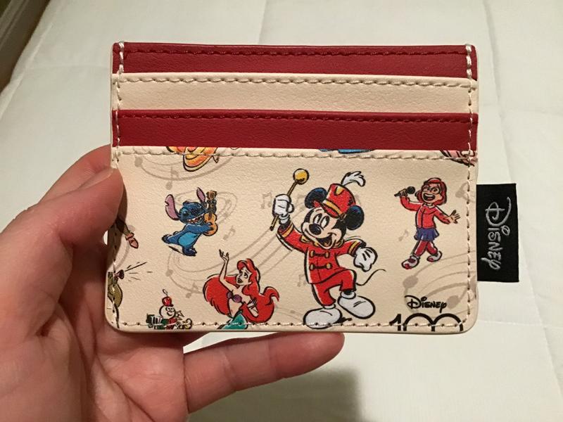 ☆Loungefly☆Mickey Mouse Exclusive Plush Card Holder Mickey Mouse Exclusive Plush Corduroy Cosplay Card Holder