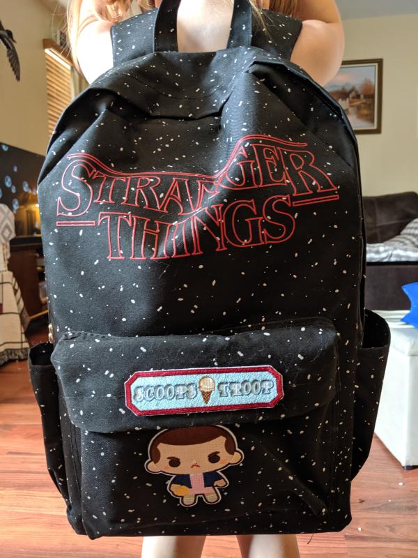 Stranger things discount backpack hot topic