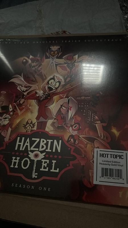 Hazbin Hotel Season One Soundtrack (Gold) Vinyl LP Hot Topic Hazbin Hotel Season One Soundtrack (Gold) Vinyl LP Hot Topic