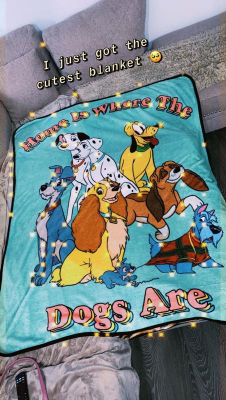 Disney dogs online blanket