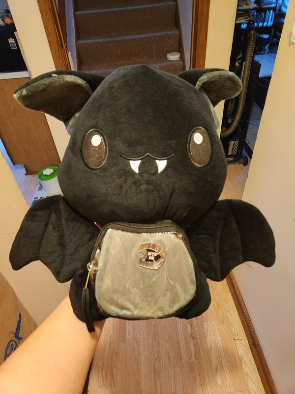 Vampire Bat Plush Pin Collector Mini Backpack | Hot Topic display picture 3