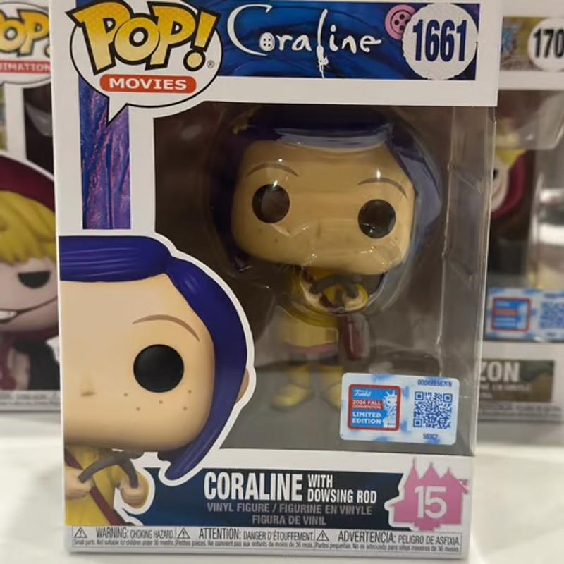 Funko Pop! Coraline With Doll #1973 GameStop Exclusive – Vinyl Figure + Protector