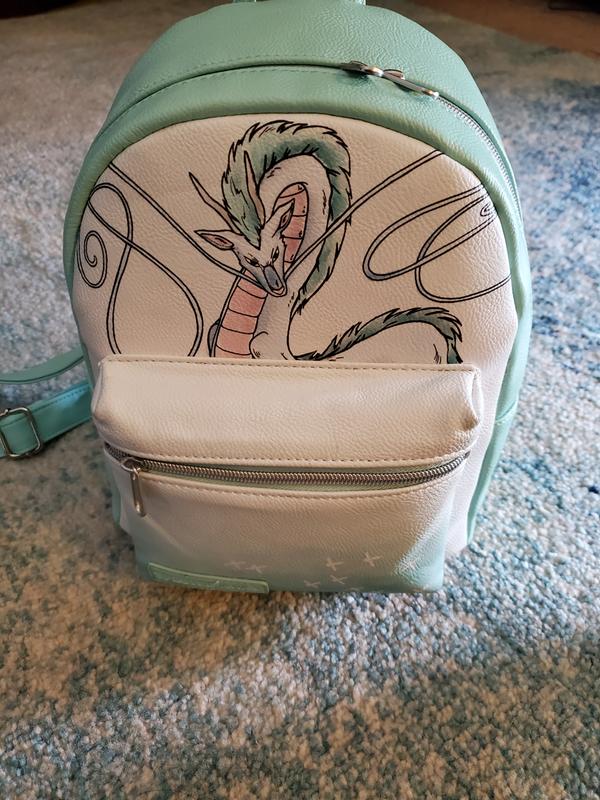 Loungefly Studio Ghibli Spirited Away Haku Pastel Mini Backpack ? Loungefly Spirited Away Haku Pastel Mini Backpack Studio  main image 4