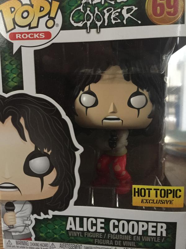 Funko Pop! Albums: Alice Cooper - WTMN - Music - Figura De Vinilo Coleccionable - Idea De Regalo - Mercancia Oficial - Juguetes Para Niños Y Adultos