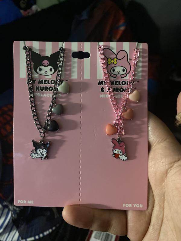 Kuromi and My Melody Bestie Necklace 2-Pack