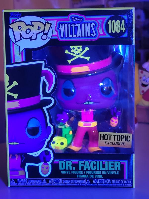 Funko Disney Villains Pop! Dr. Facilier (Blacklight) Vinyl Figure