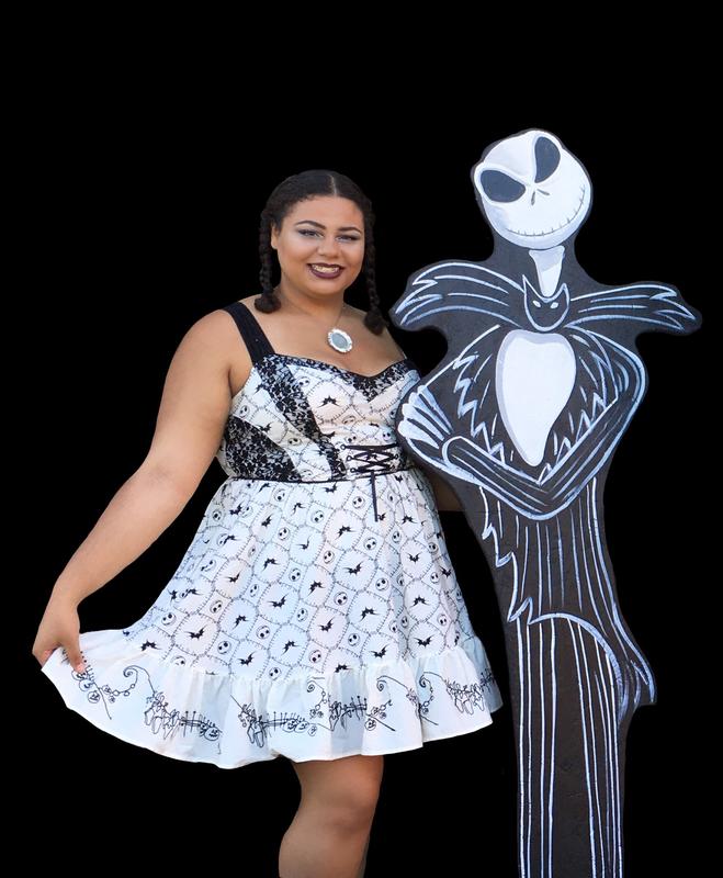 Hot topic outlet jack skellington dress