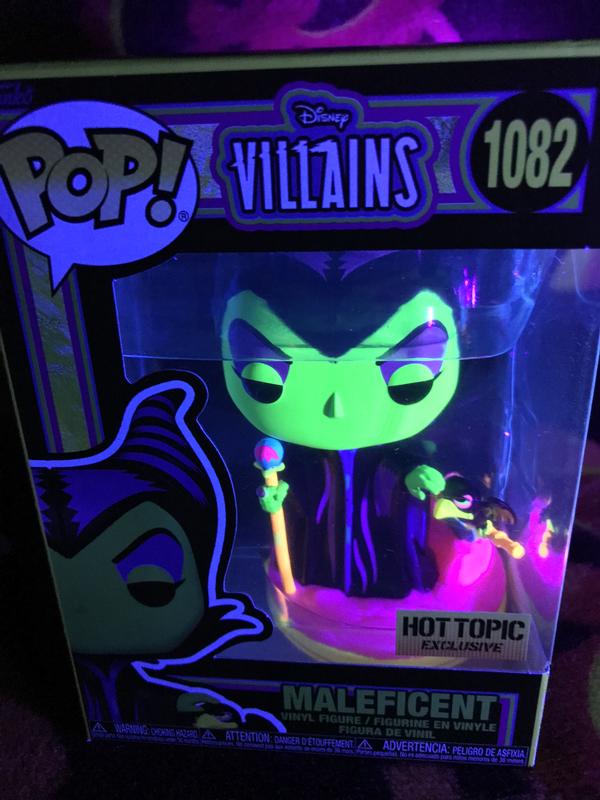 Figurine Pop Disney Villains #1082 pas cher : Maléfique - Black Light