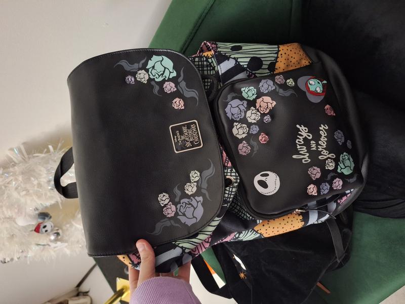 The Nightmare Before Christmas Sally Patchwork Slouch Backpack The Nightmare Before Christmas Sally Patchwork Slouch  main image 3