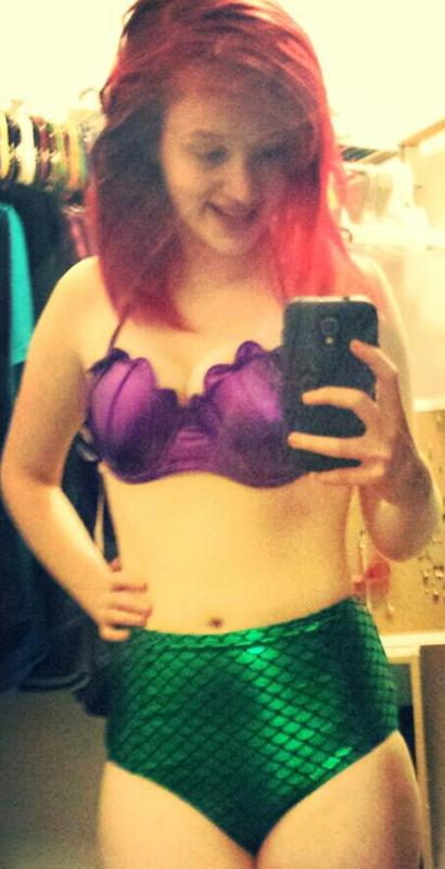 Disney The Little Mermaid Ariel Costume Swim Bottoms Hot Topic