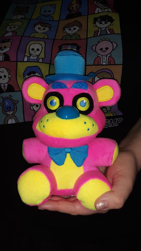 Funko Five Nights at Freddy's: Plush – Freddy Blacklight (Pink)