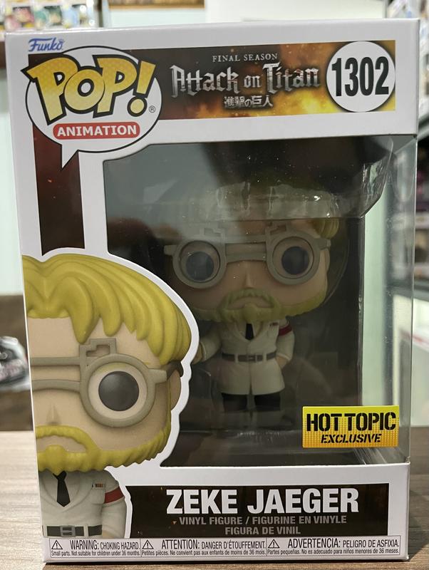 Funko Attack On Titan Pop! Animation Zeke Yeager Vinyl Figure Hot