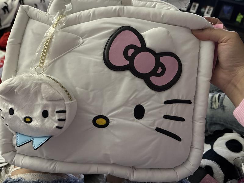 Hello Kitty & Dear Daniel Puffer Tote Bag With Coin Purse | Hot Topic