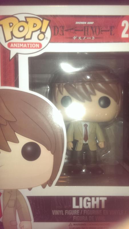  Funko POP Anime Death Note Light Action Figure : Toys