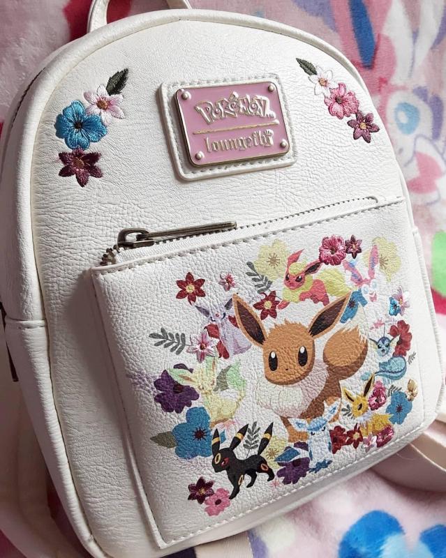 🆕 Available Now! Exclusive Loungefly Pokemon Pikachu & Eevee Flowers Mini  Backpack ⚡ Only available at @hottopic 🛍️Buy➞…