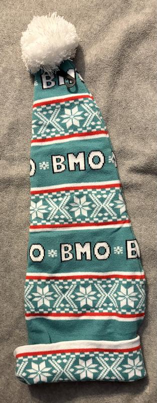 Adventure Time BMO Fair Isle Long Santa Hat | Hot Topic