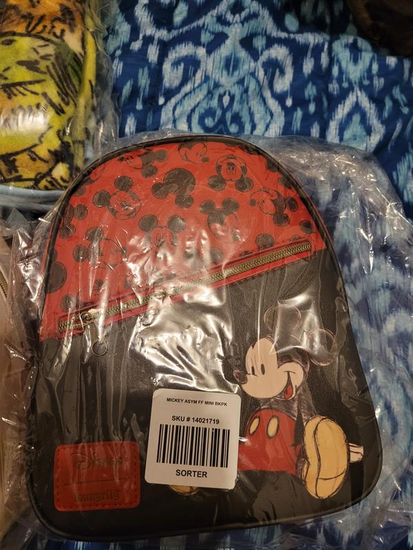 LOUNGEFLY DISNEY MICKEY MOUSE DIAGONAL POCKET MINI BACKPACK NEW EXCLUSIVE s-l400.jpg main image 2