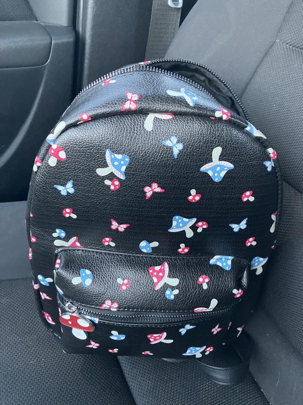 Mushrooms & Butterflies Mini Backpack | Hot Topic display picture 3