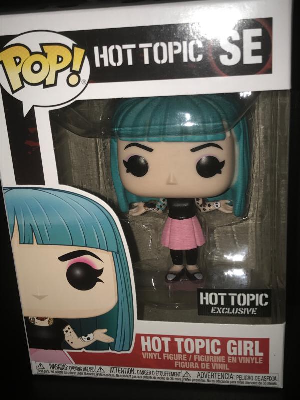 Hot topic girl store funko pop