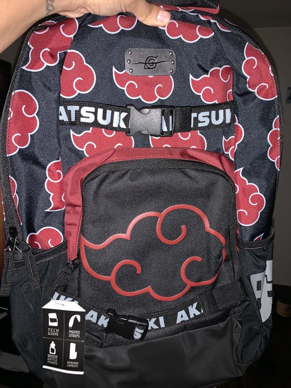 NWT RARE Official Naruto Shippuden Akatsuki Cloud Backpack by Karactermania 15037140_hi?h=512 main image 2