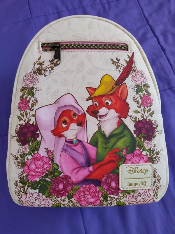 Loungefly Disney Robin Hood & Maid Marian Floral Mini  display picture 1