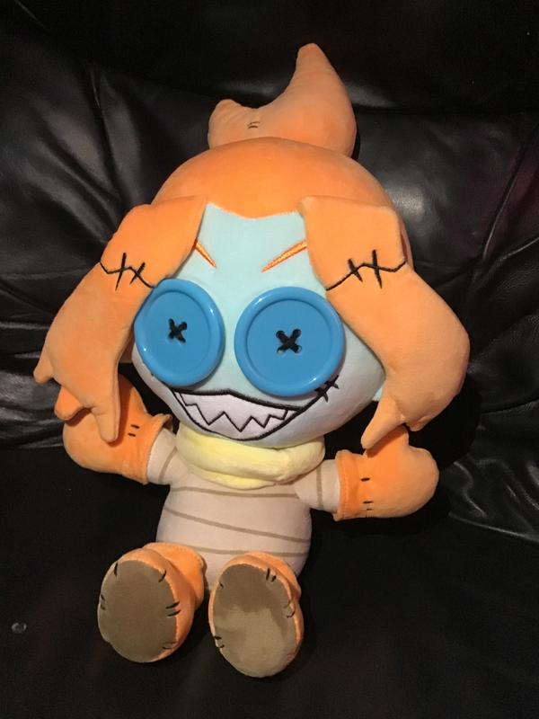 Peluche Gaslight District - Personnage De Dessin Animé Adorable, Décoration Intérieure Ou Cadeau