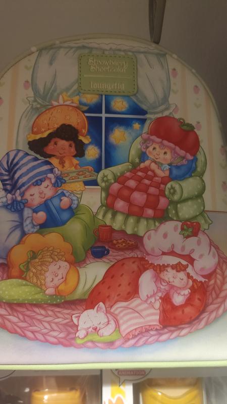 Loungefly Strawberry Shortcake Slumber Party Mini Backpack  display picture 3