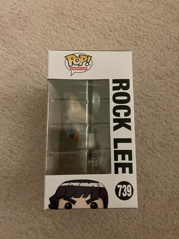 Funko Pop! Animation Naruto Shippuden Rock Lee Hot Topic Exclusive Figure  #739 - US