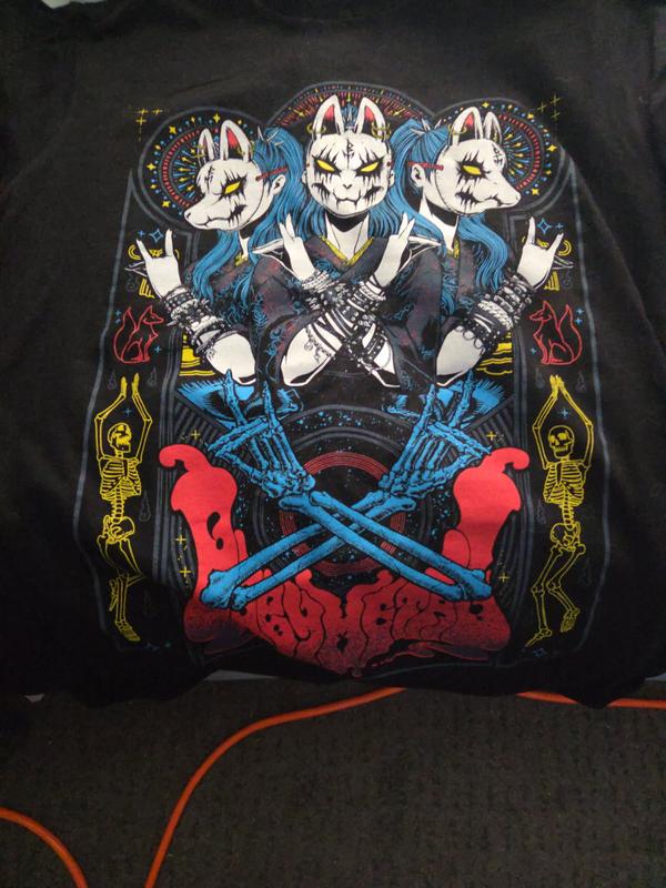 BABYMETAL Fox Mask Devil Horns T-Shirt | Hot Topic