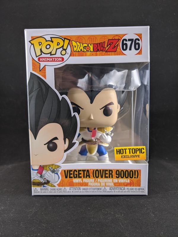 Funko Pop Dragon Ball Z Vegeta Over 9000!