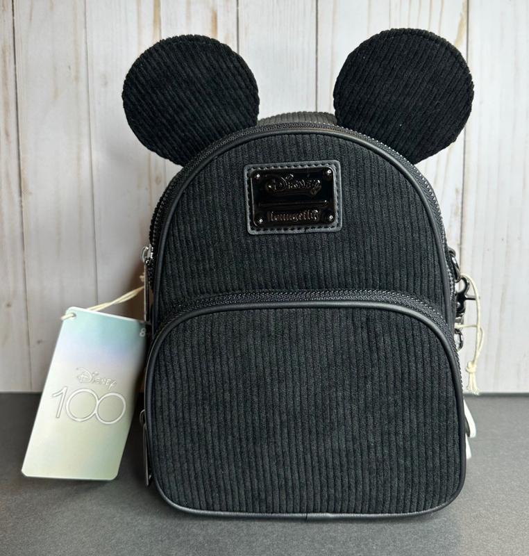Loungefly Disney100 Mickey Mouse Corduroy Convertible  display picture 1