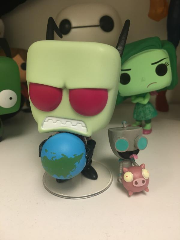 Invader Zim Pop! Television Zim & GIR Vinyl Figures Hot Topic