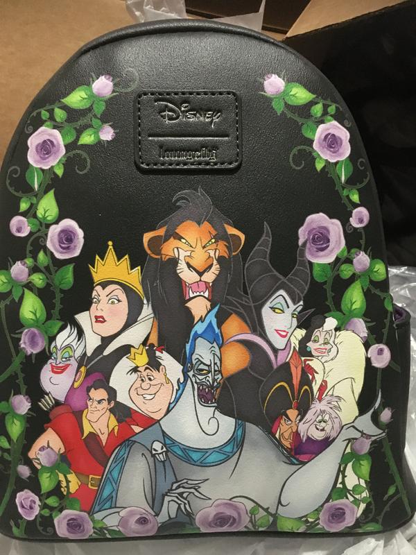 DISNEY - Villains Cast - Mini Backpack Loungefly : : Bag  Loungefly DISNEY