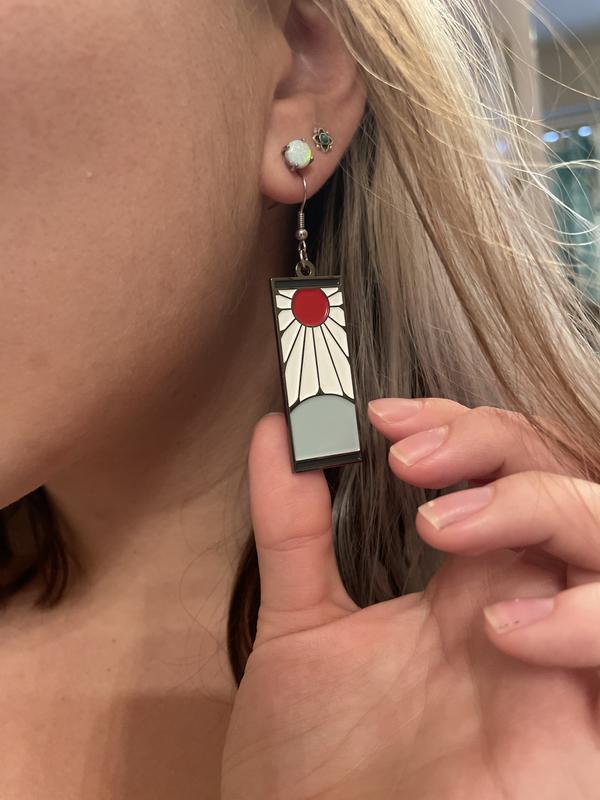 Demon Slayer Lego Earrings - Artful Values