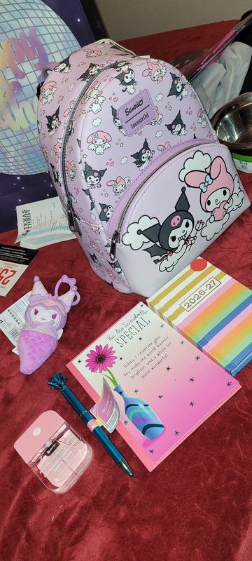 Loungefly Kuromi & My Melody Angel & Devil Mini Backpack  display picture 3