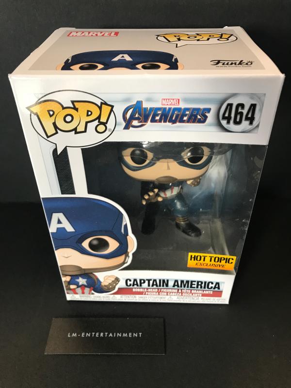 Funko Marvel Avengers: Endgame Pop! Captain America Vinyl Bobble