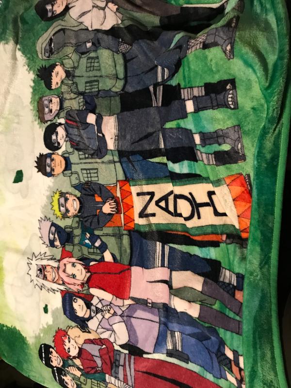 Naruto Shippuden Group Throw Blanket Hot Topic