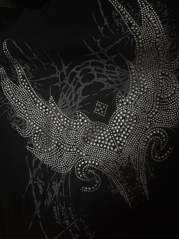 Winged Heart Rhinestone Girls Hoodie | Hot Topic