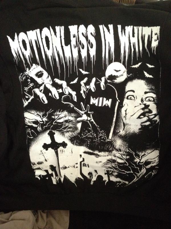 Motionless in white horror hoodie best sale