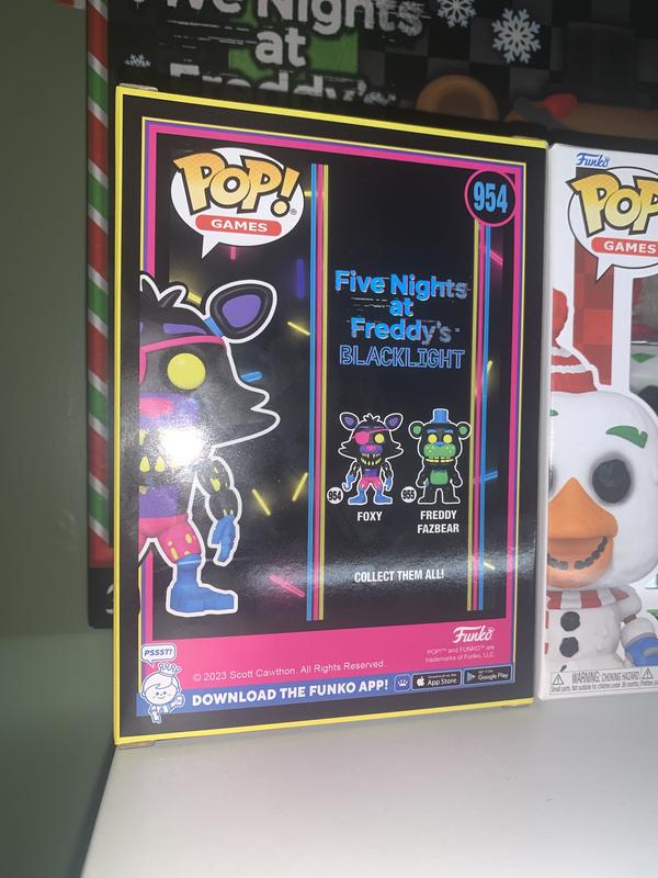 Funko Pop! Five Nights at Freddy's Fazbear Blacklight Hot Topic FNAF Pop  955 889698795241