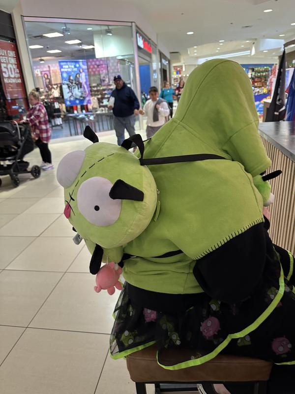 Invader Zim GIR Cosplay Girls Hoodie Plus Size Hot Topic