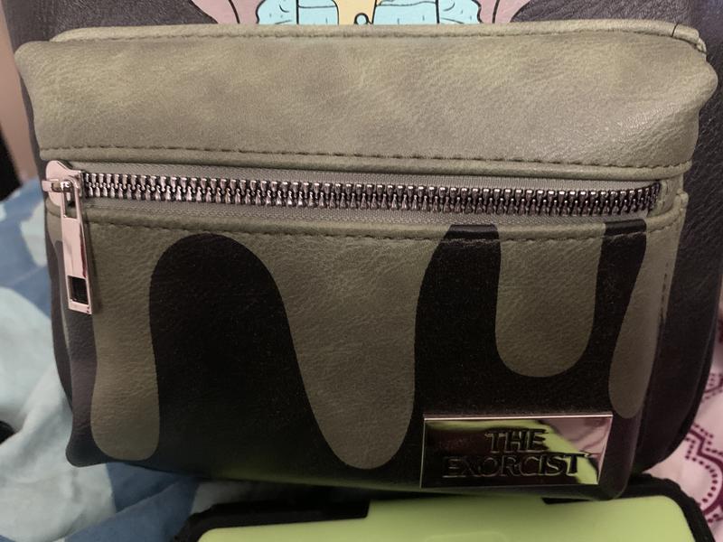 The Exorcist Cartoon Mini Backpack | Hot Topic display picture 2