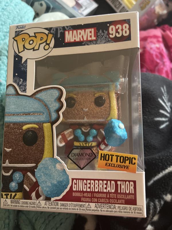 Funko Marvel Holiday Diamond Collection Pop! Thor Vinyl Figure Hot