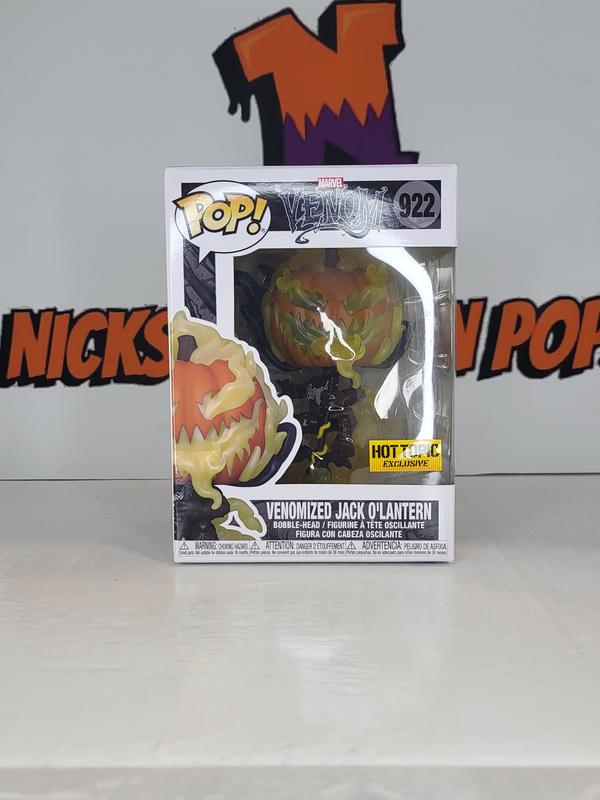 Funko Marvel Pop! Venom Jack O'Lantern Vinyl Bobble-Head Hot Topic