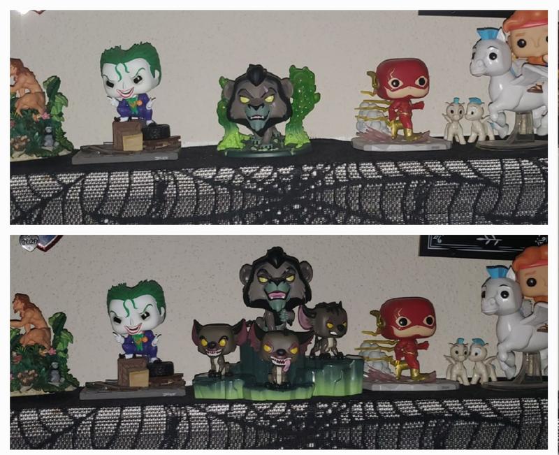 Funko Pop! Disney Villains - Scar avec les hyènes - Exclusive